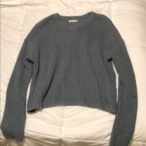 Dark teal blue sweater